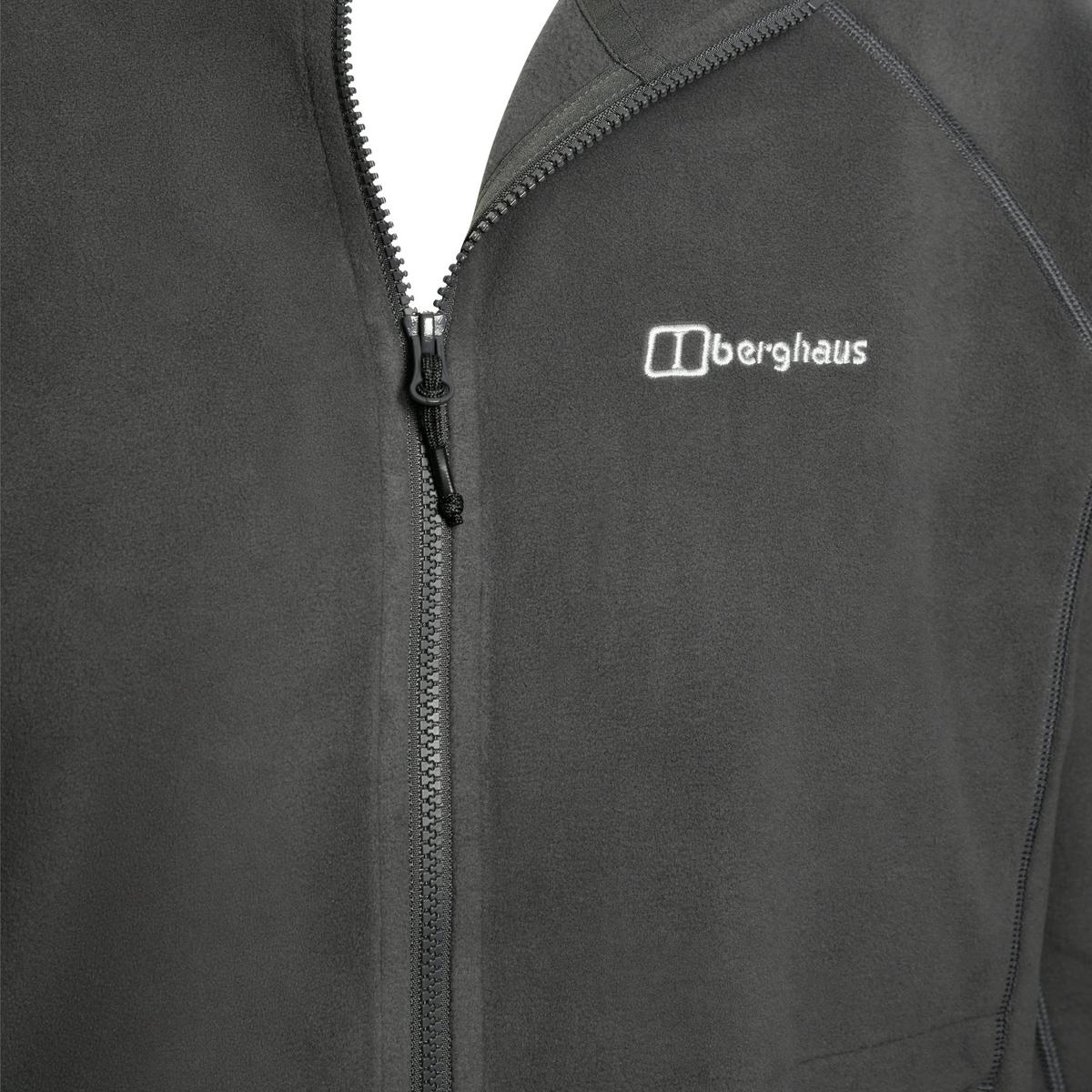 Berghaus Men's Hartsop Eco Full Zip Fleece - Grey Pinstripe