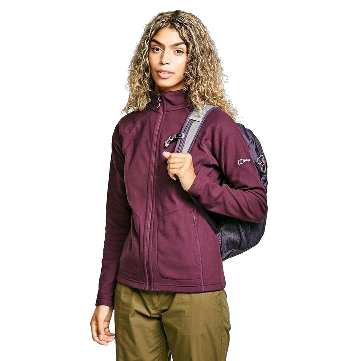 Berghaus Women's Hartsop Full Zip Fleece - Winterbloom