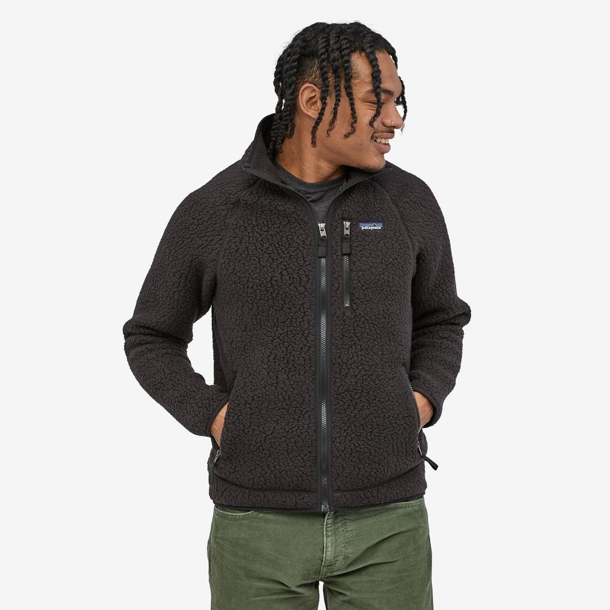 Patagonia Re-Tool Fleece Jacket - Men's Black XL