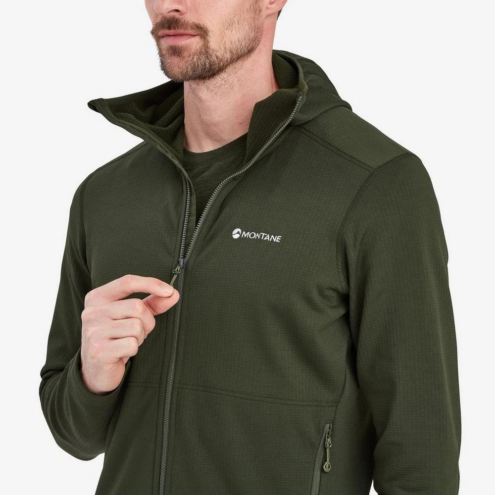 Montane Men's Protium Hoodie - Oak Green