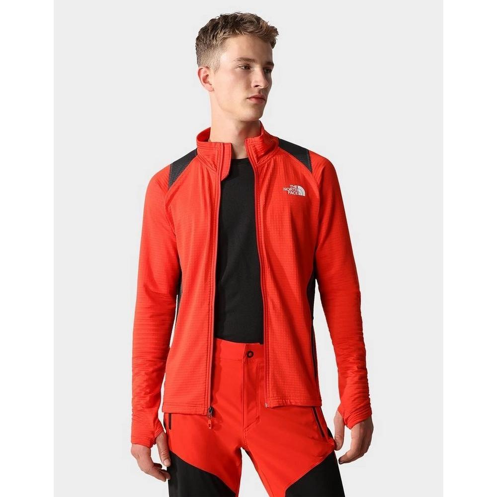 The north face fiery red jacket hot sale