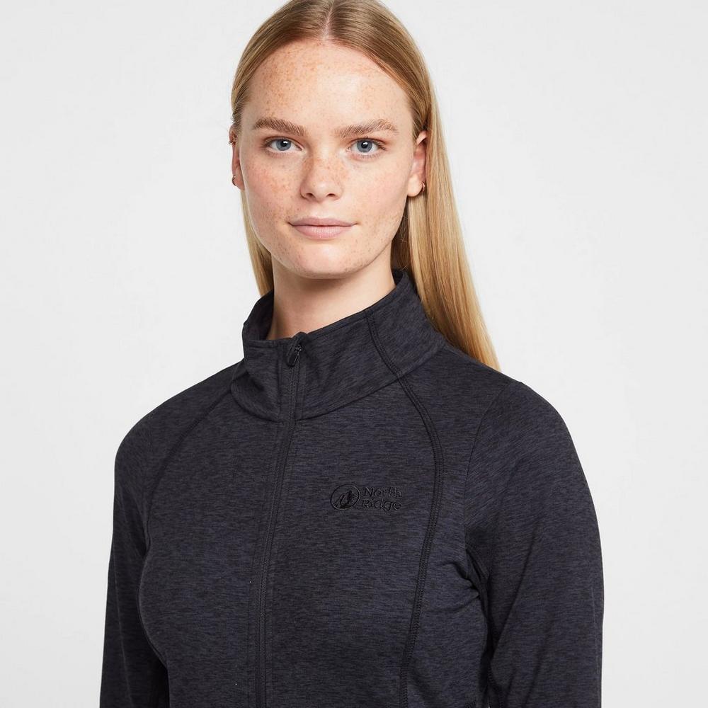 North Ridge Women's Activity Full Zip - Black