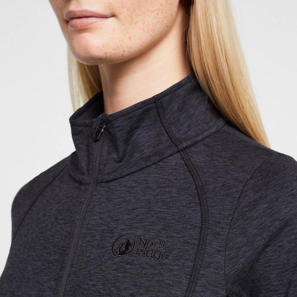 North Ridge Women's Activity Full Zip - Black