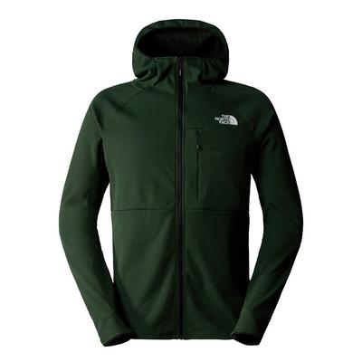 The North Face Men's Summit Future Fleece Hooded Full Zip Fleece - Green
