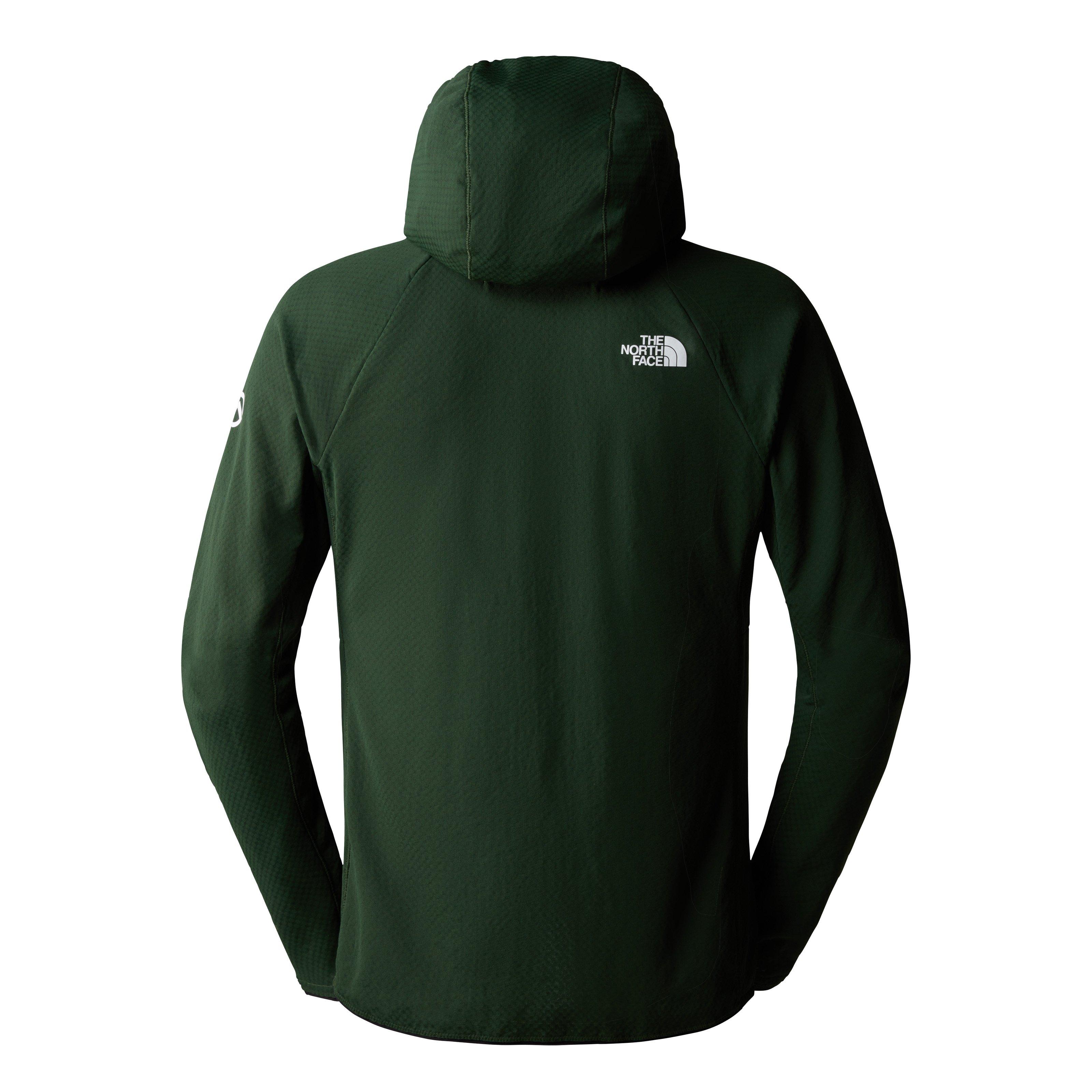 The North Face Men's Summit FutureFleece Hooded Full Zip Fleece - Green ...