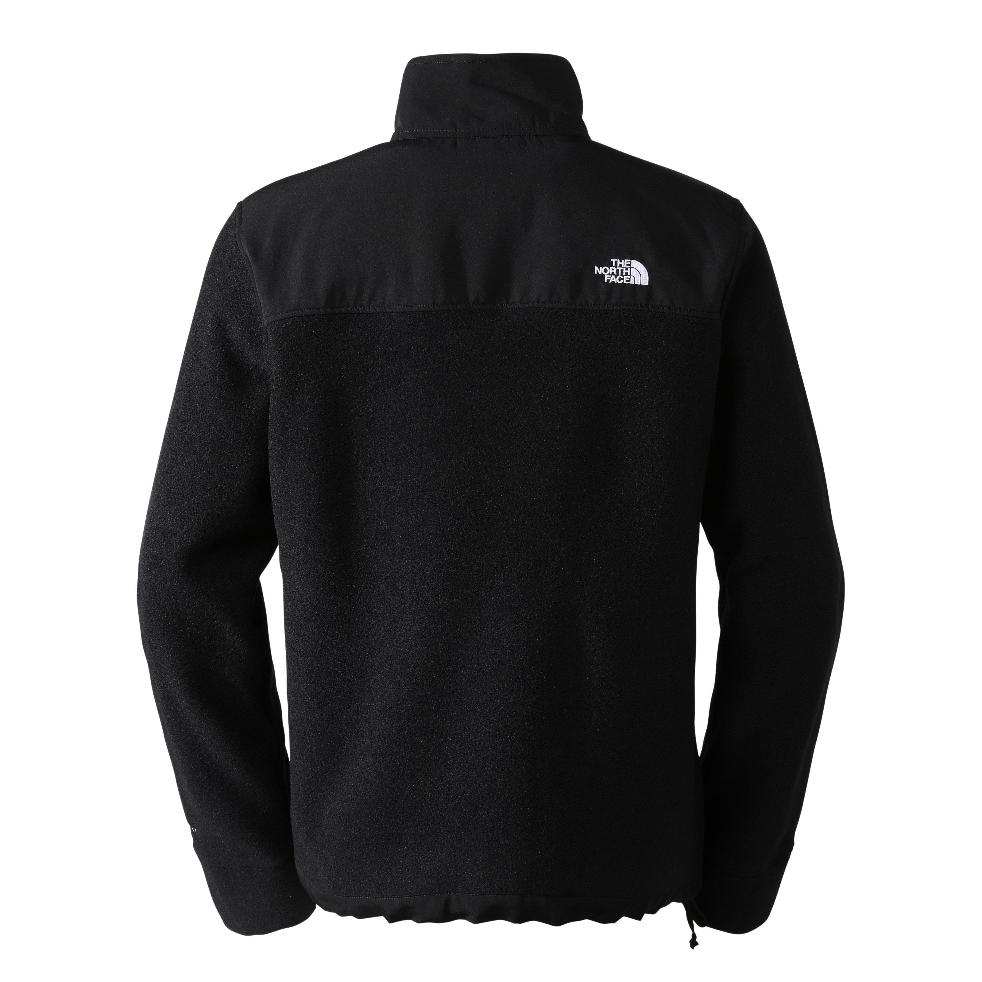 The north face on sale black fleece mens