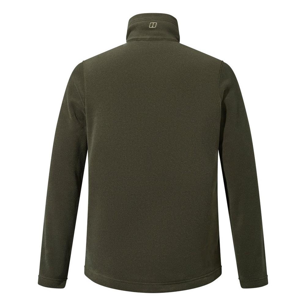 Men's Polar Fleece Jacket - Green