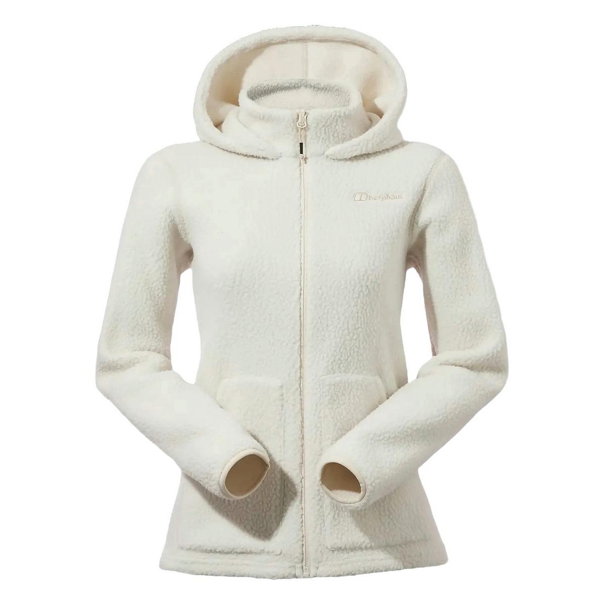 Berghaus Women's Darria Full Zip Hooded Jacket - White