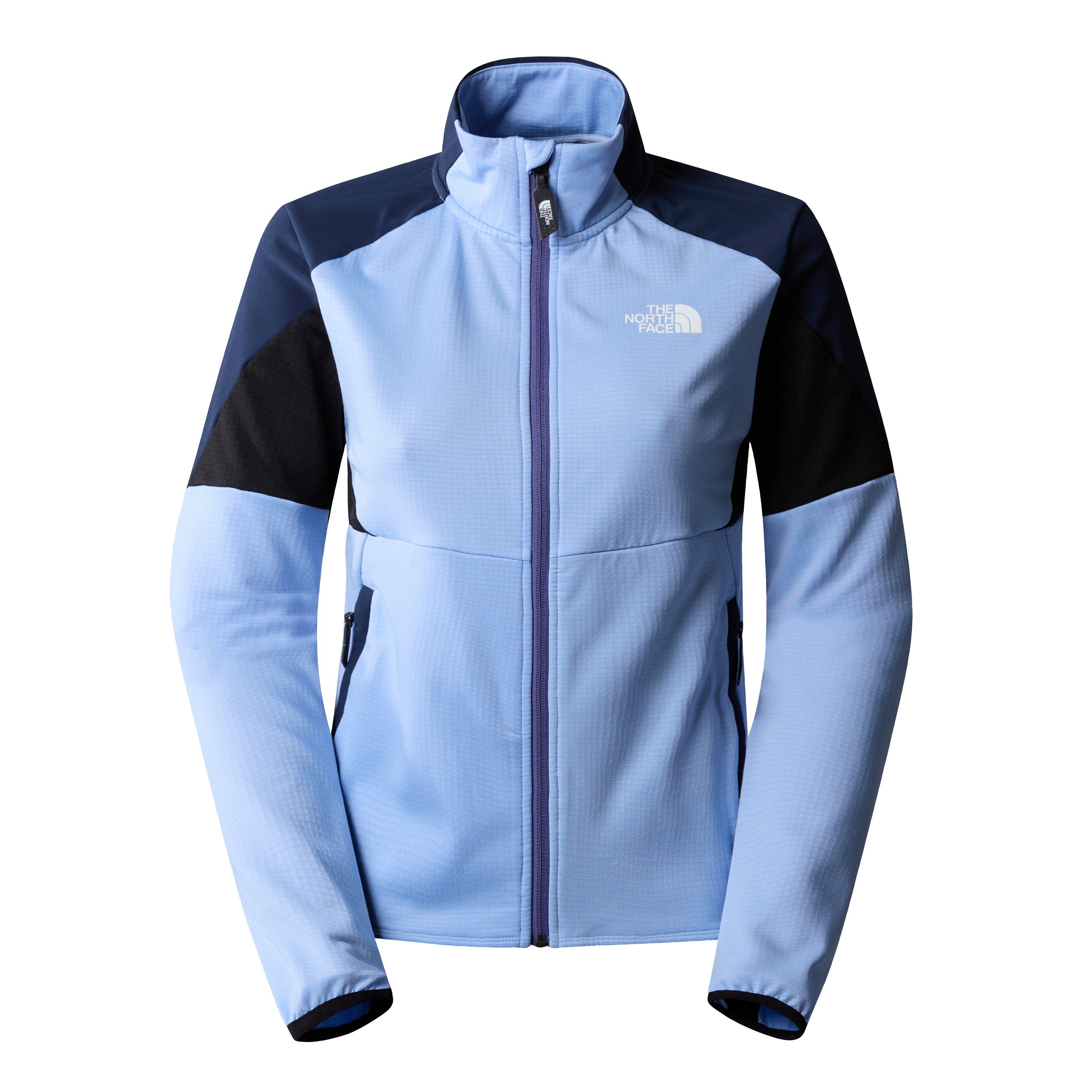 Blue fleece north outlet face jacket