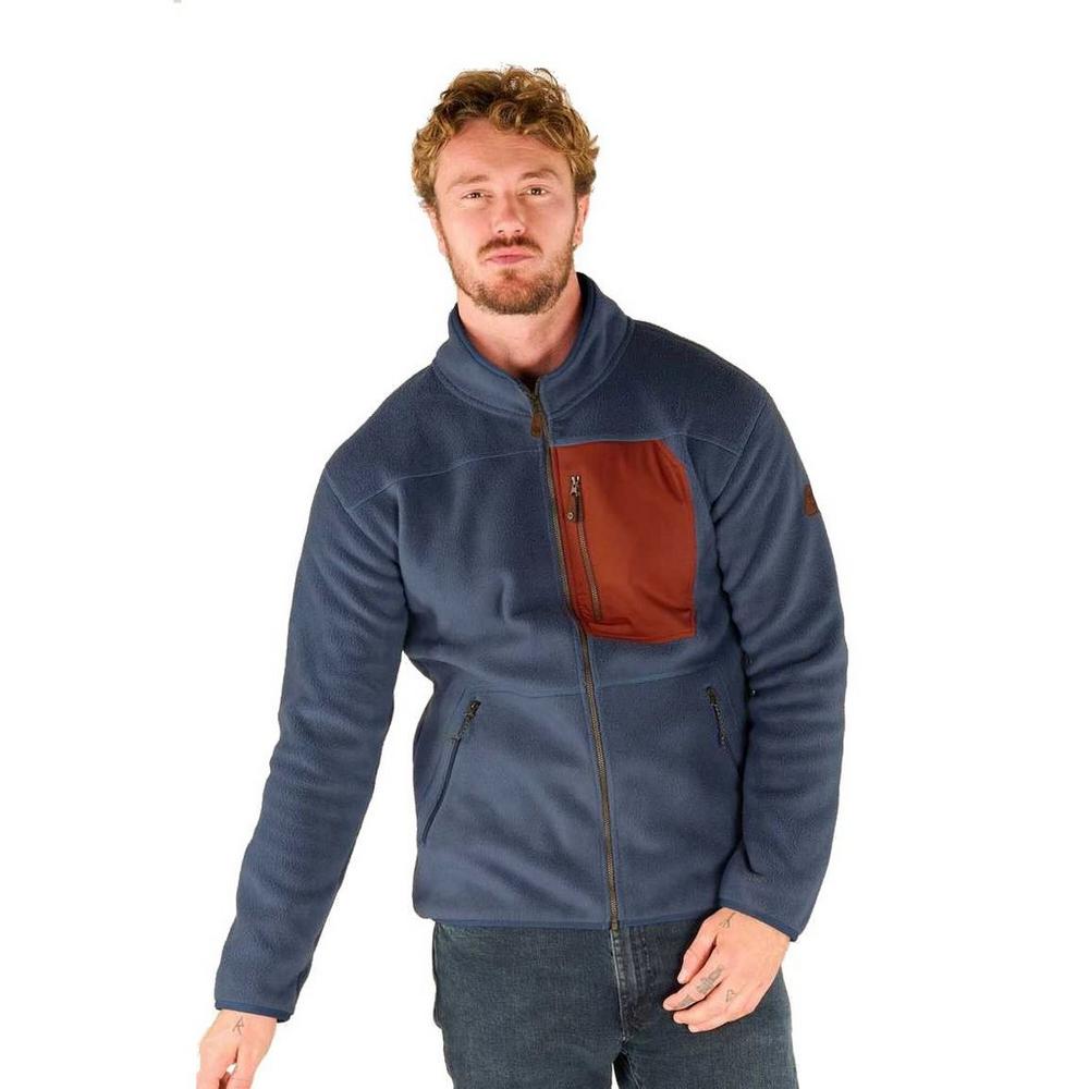 Sherpa Adventure Men's Sanani Eco Fleece Jacket - Blue