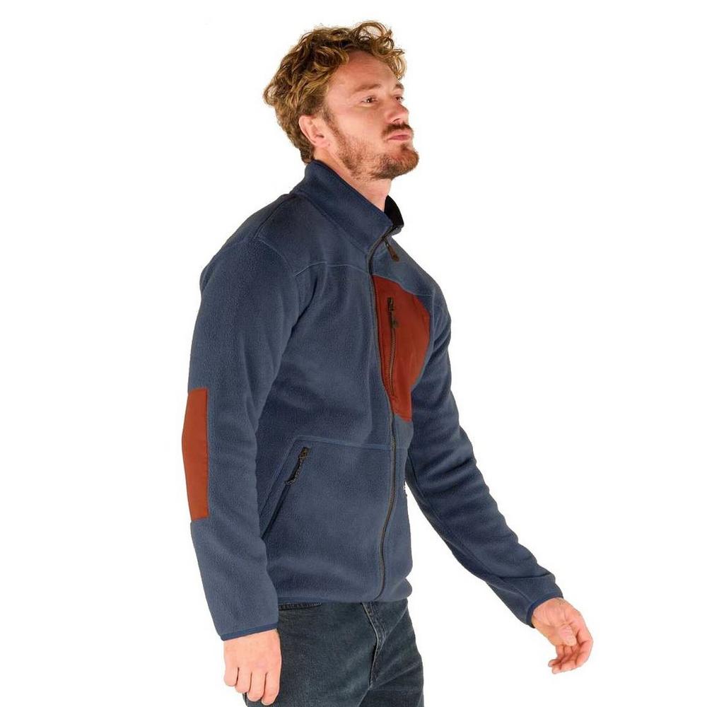 Sherpa Adventure Men's Sanani Eco Fleece Jacket - Blue