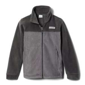 Kids' Steens Mountain II Fleece Jacket - Black / Grey