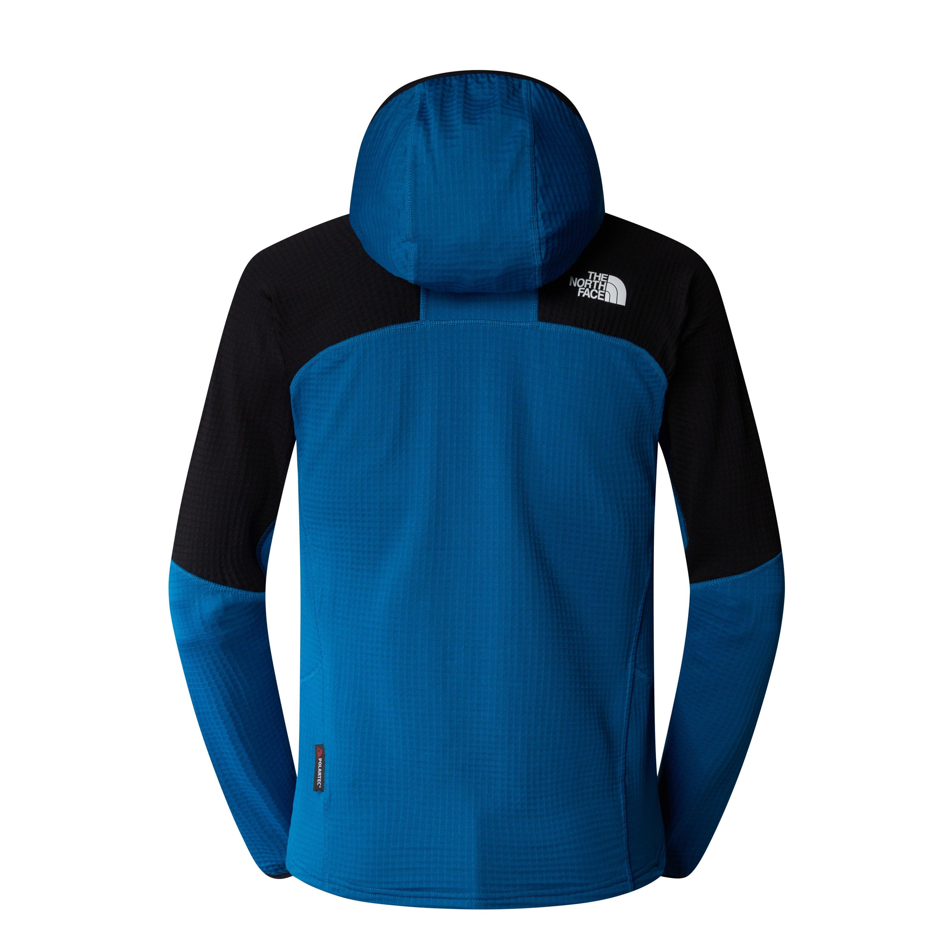 The North Face Men s Stormgap Power Grid Hoodie Blue Black George Fisher