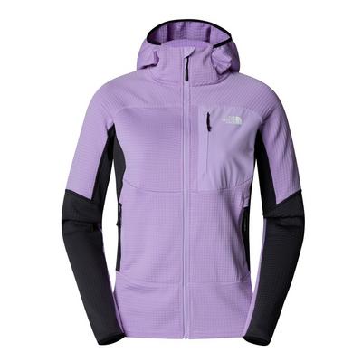 The North Face Women's Stormgap Power Grid Hoodie - Lilac / Grey