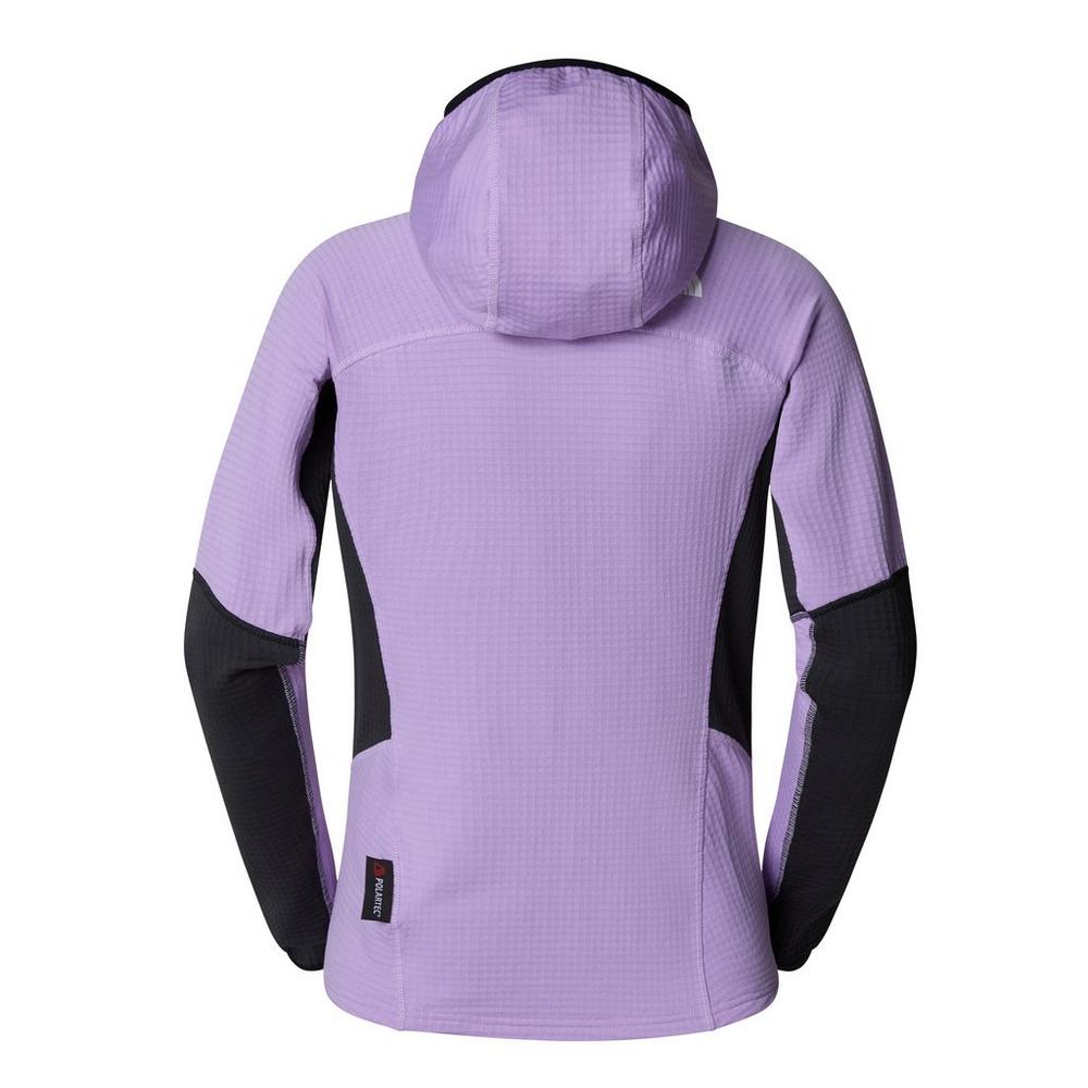 The North Face Women's Stormgap Power Grid Hoodie - Lilac / Grey