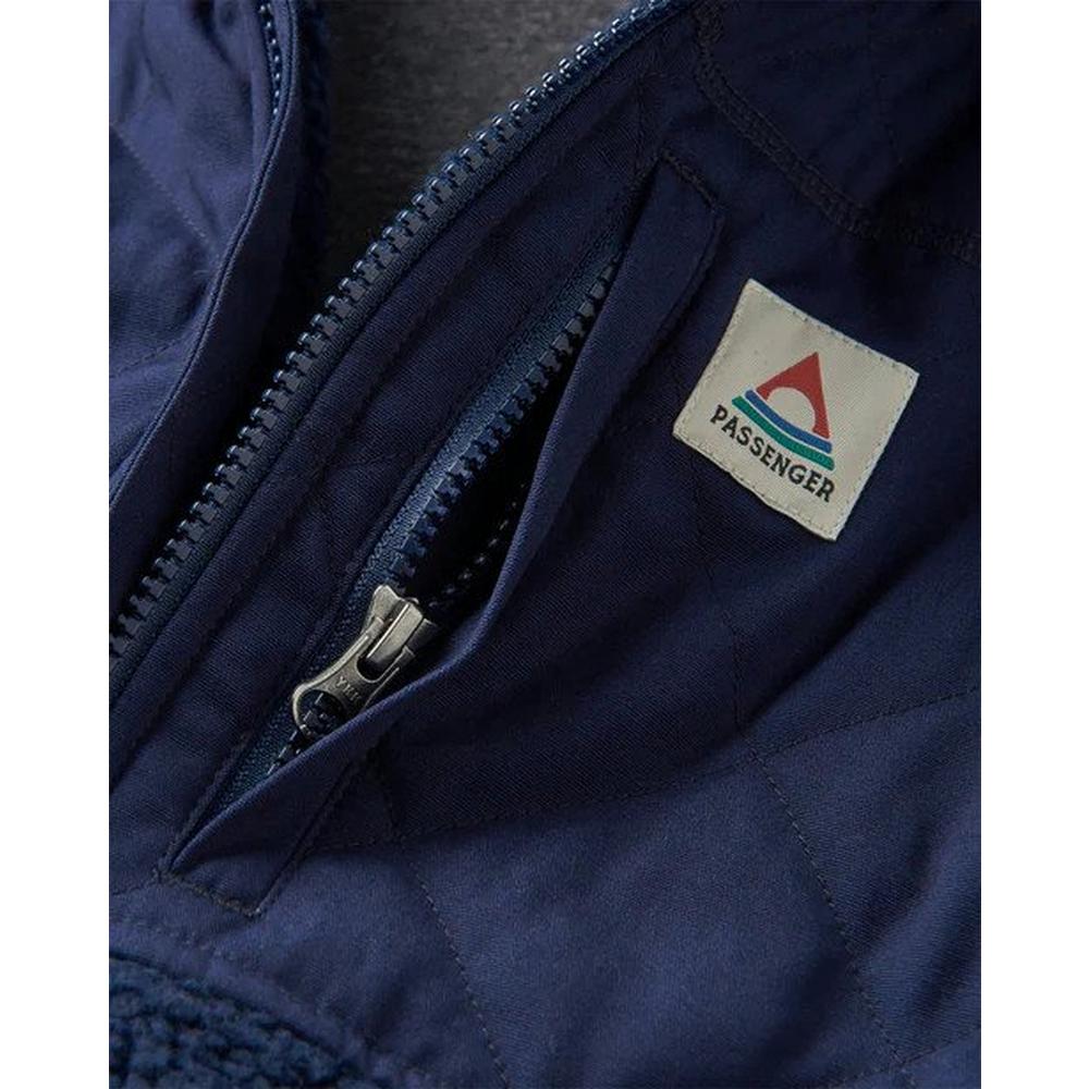 Passenger Men's Adventure 2.0 Deep-Pile Sherpa Fleece - Navy