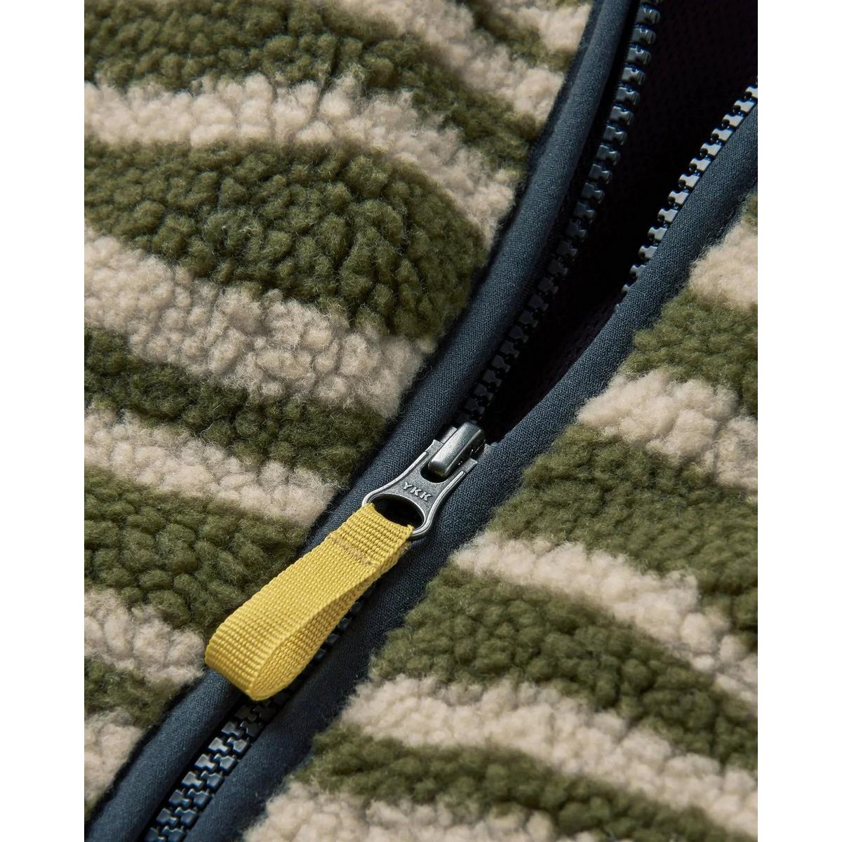 Passenger Men's Trekker Recycled Deep-Pile Sherpa Fleece - Green