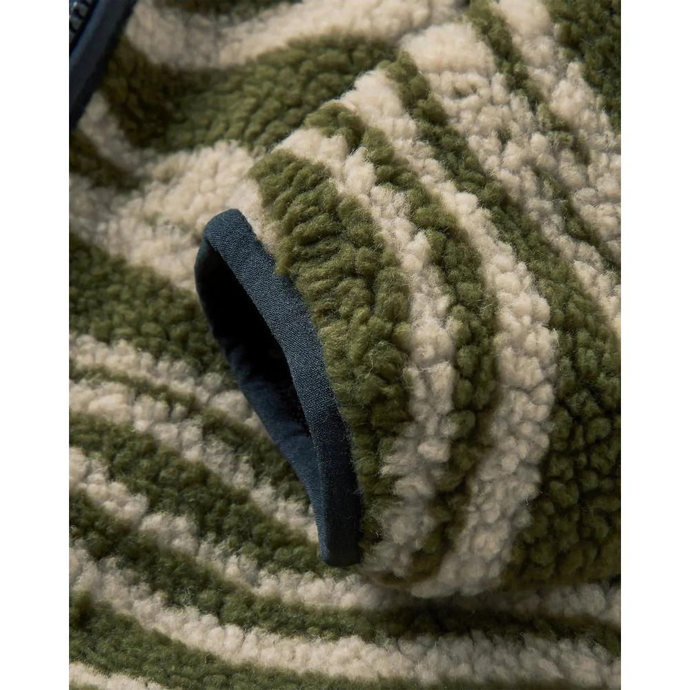 Passenger Men's Trekker Recycled Deep-Pile Sherpa Fleece - Green