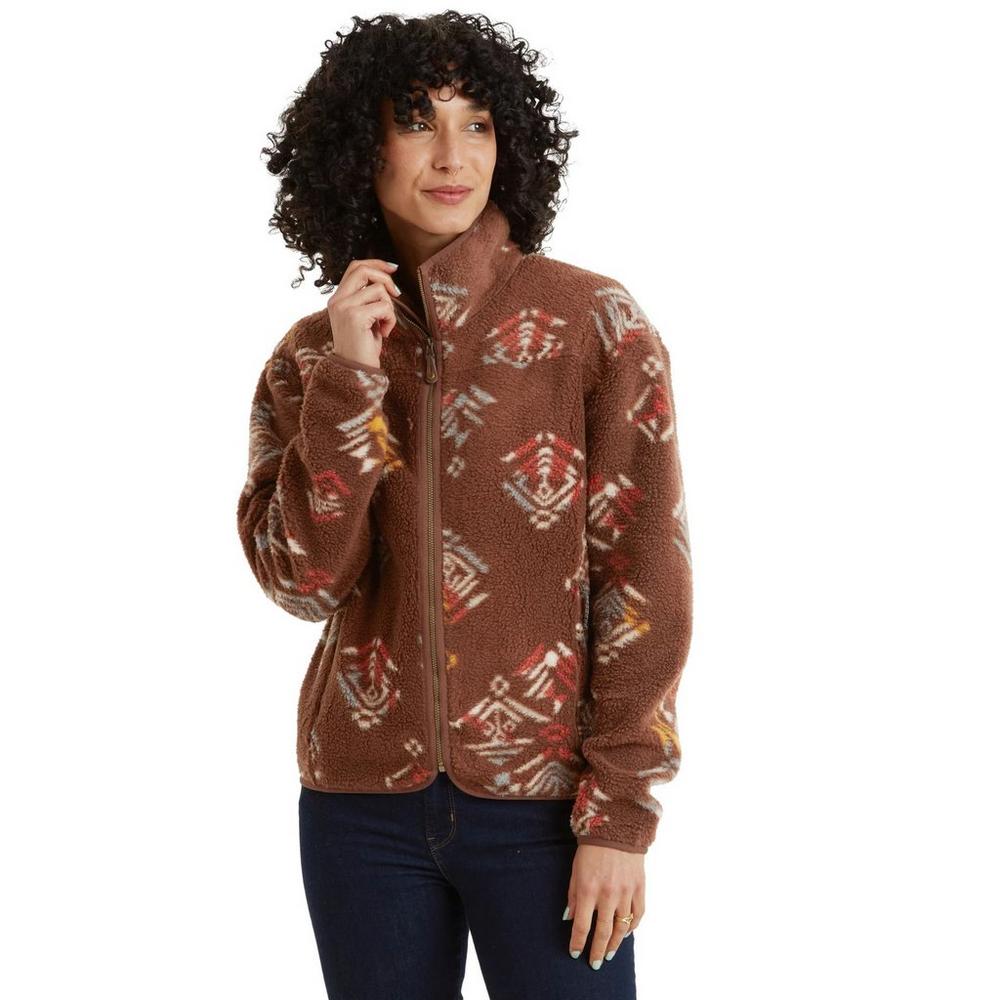 Sherpa Adventure Women's Uddesya Fleece Jacket - Brown