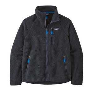 Men's Retro Pile Jacket - Navy