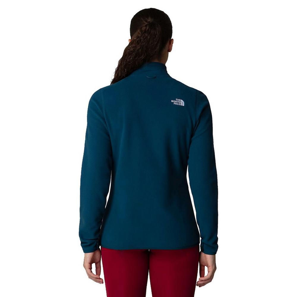 The North Face Women's 100 Glacier Full-Zip Fleece - Blue
