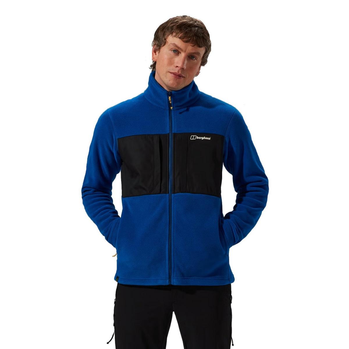 Berghaus Men s Prism Guide InterActive Polartec Fleece Blue Black Tiso