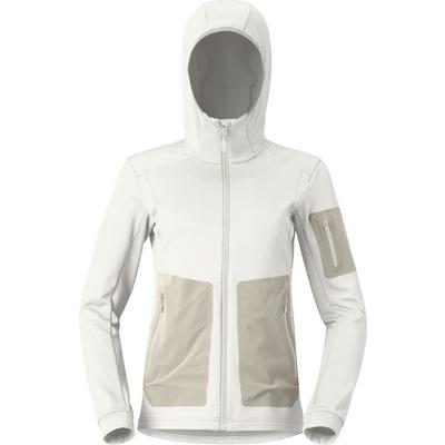 Norrona Women's Falketind Warm2 Stretch Hood Fleece - White