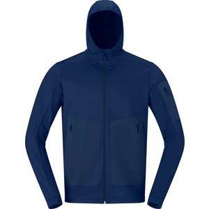 Men's Falketind Warm2 Stretch Hood Fleece - Navy