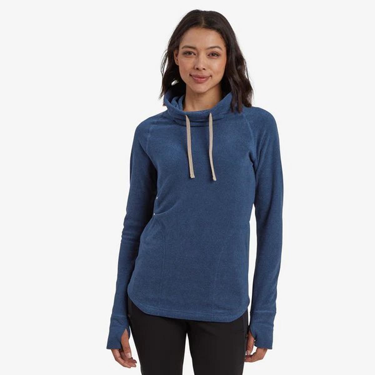 Sherpa Adventure Women's Rolpa Pullover 1/2 Zip Fleece - Navy