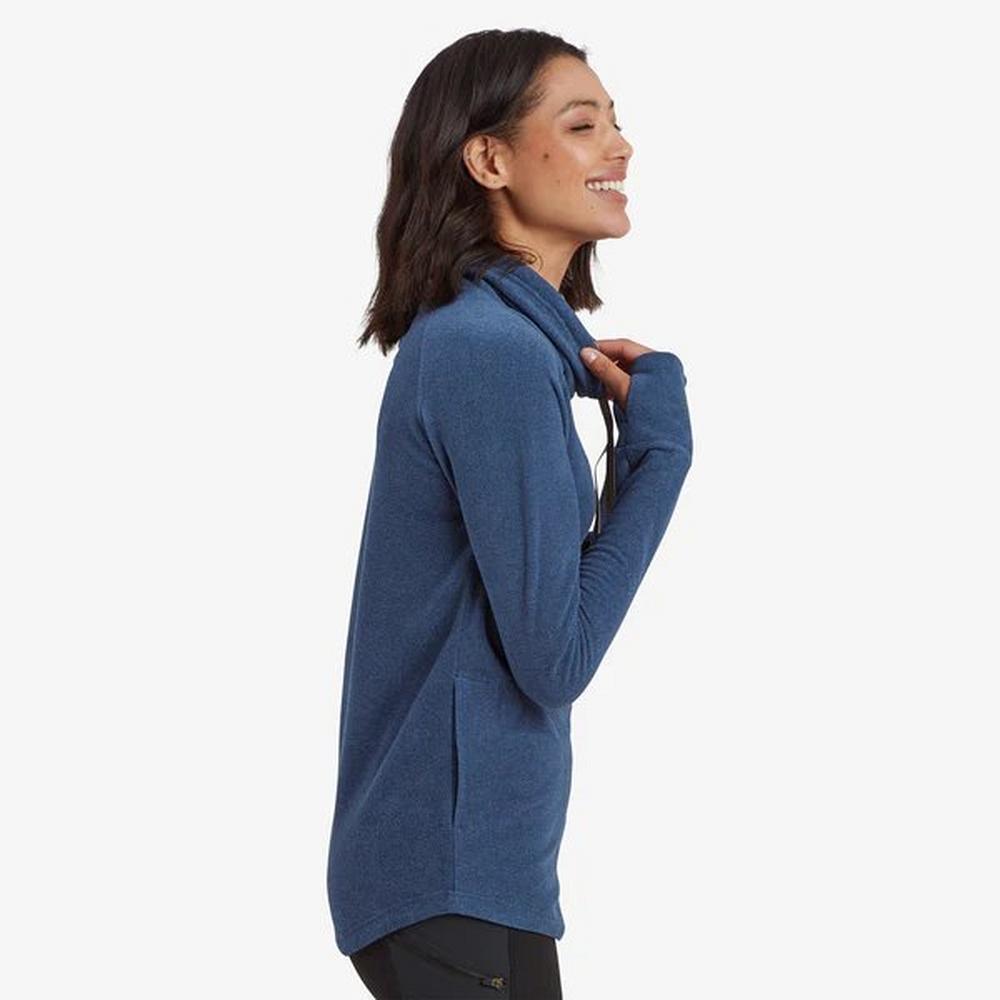 Sherpa Adventure Women's Rolpa Pullover 1/2 Zip Fleece - Navy