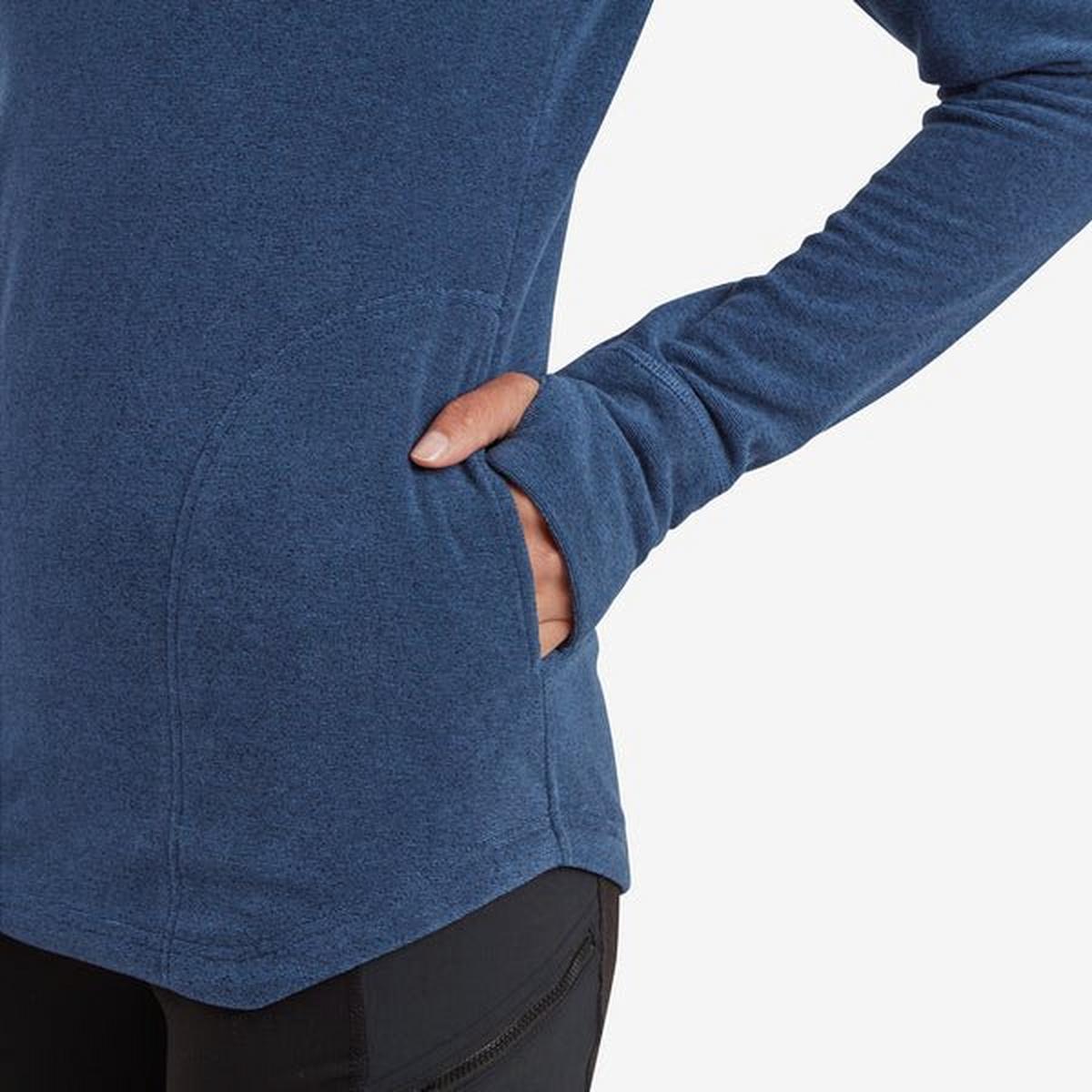 Sherpa Adventure Women's Rolpa Pullover 1/2 Zip Fleece - Navy