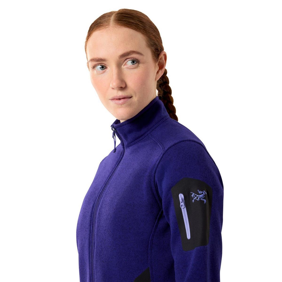 Arc'teryx Women's Covert Cardigan (Revised) - Soulsonic Heather / Black