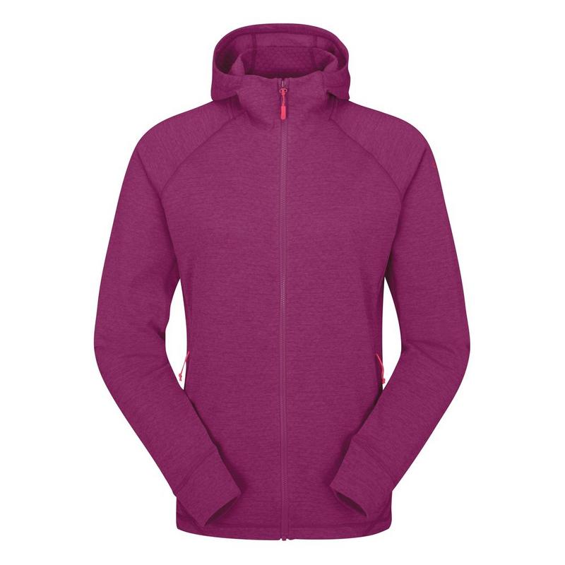 Women's Nexus Hooded Jacket - Mulberry