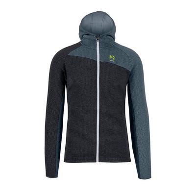 Karpos Men's Averau Full Zip Hoodie Fleece - Navy