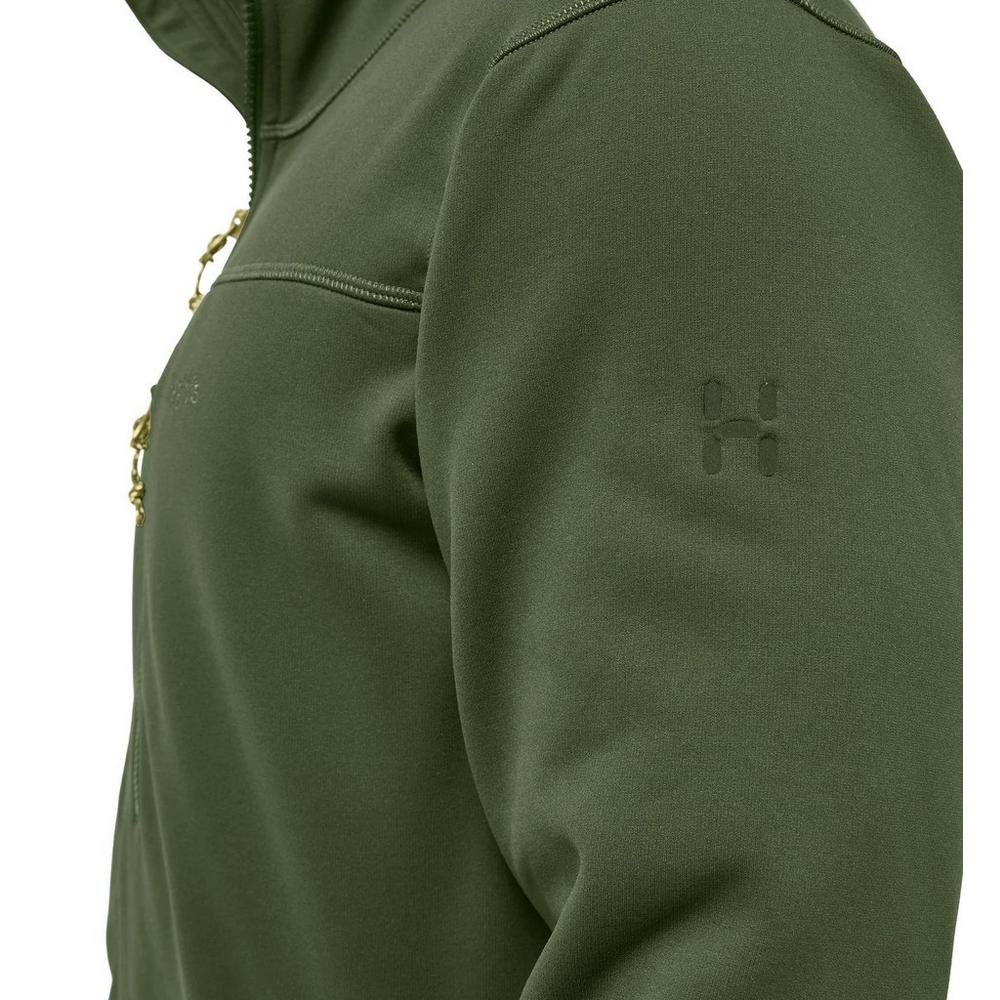 Haglofs Men's Rosson Mid Hooded Fleece - Green