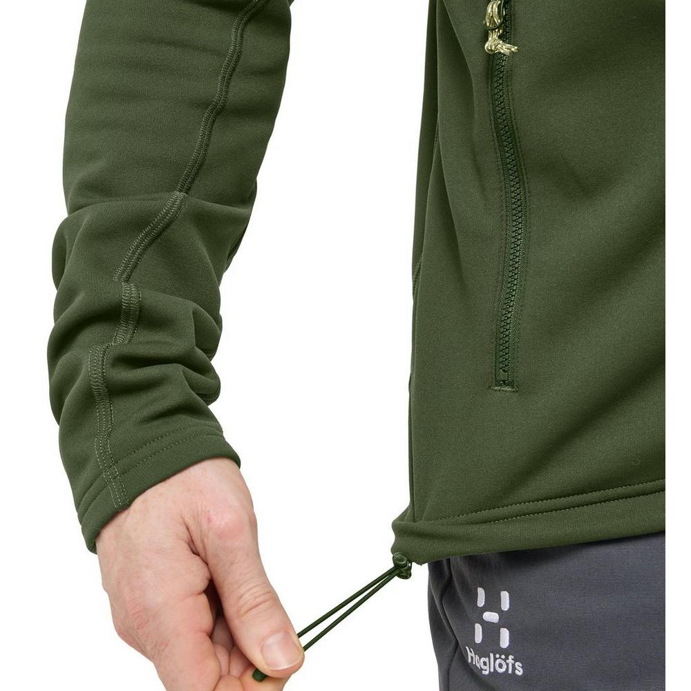 Haglofs Men's Rosson Mid Hooded Fleece - Green