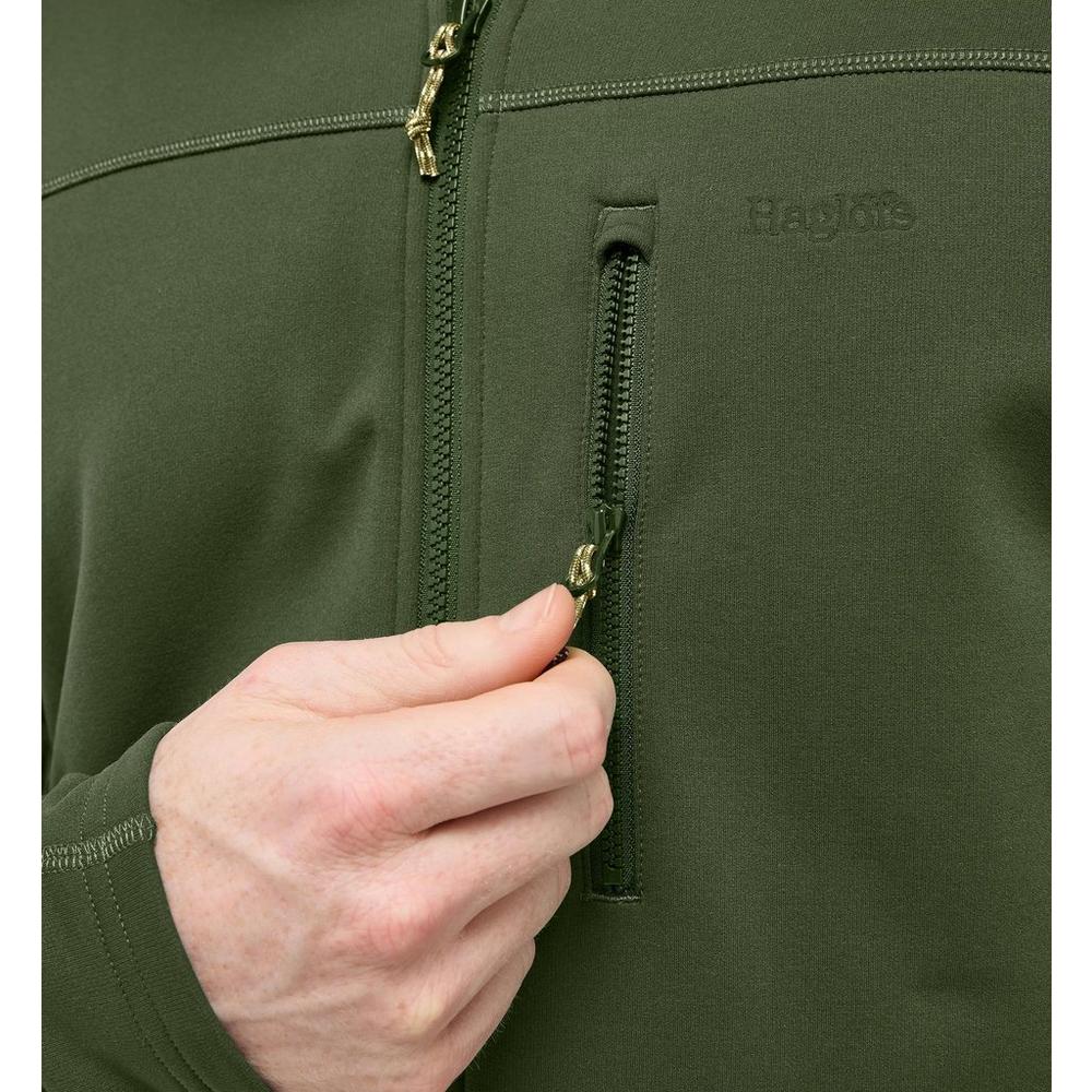 Haglofs Men's Rosson Mid Hooded Fleece - Green