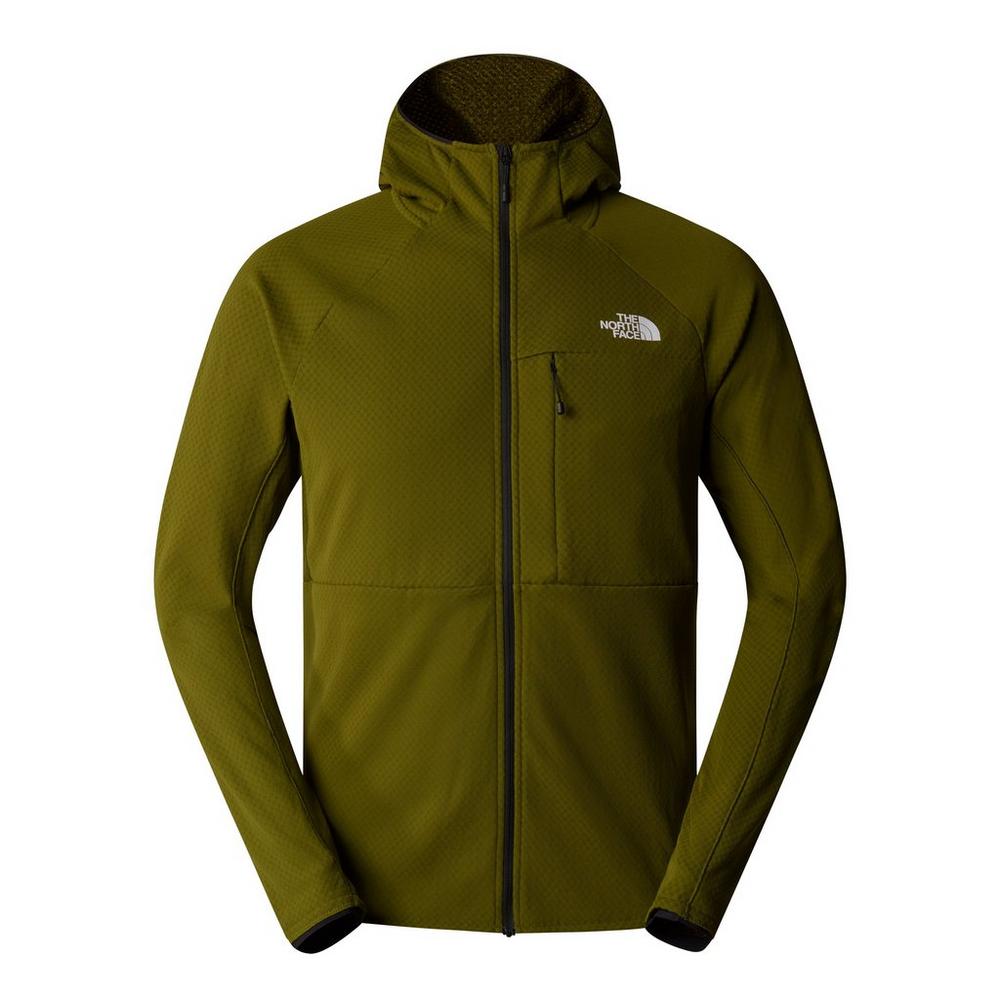 The North Face Men's Summit FutureFleece Full Zip Hooded Jacket - Green