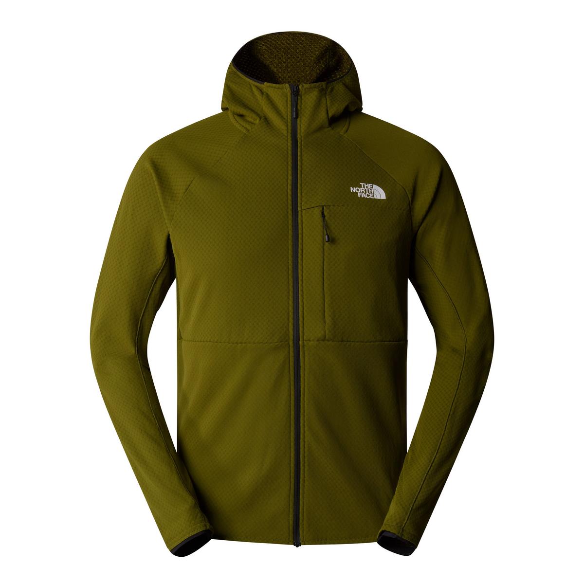 The North Face Men's Summit FutureFleece Full Zip Hooded Jacket - Green