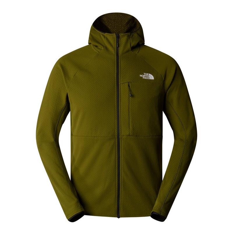 Men's Summit FutureFleece Full Zip Hooded Jacket - Green