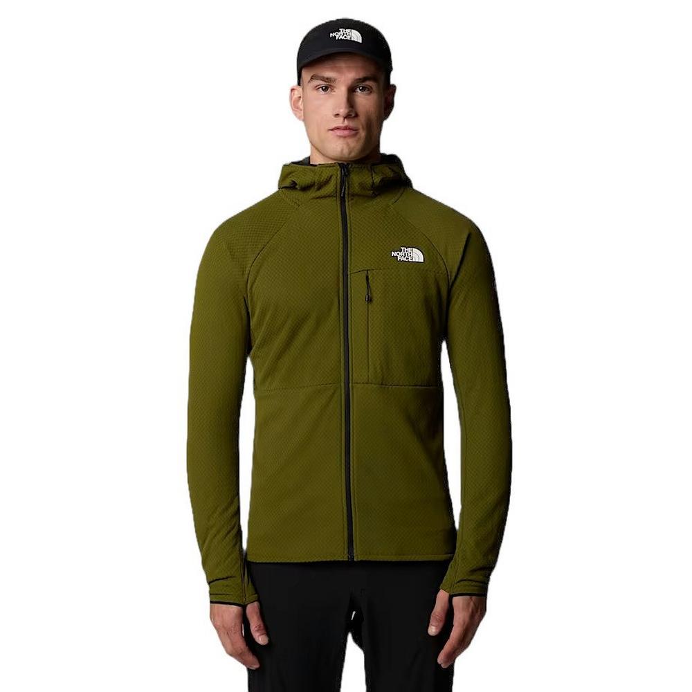 The North Face Men's Summit FutureFleece Full Zip Hooded Jacket - Green