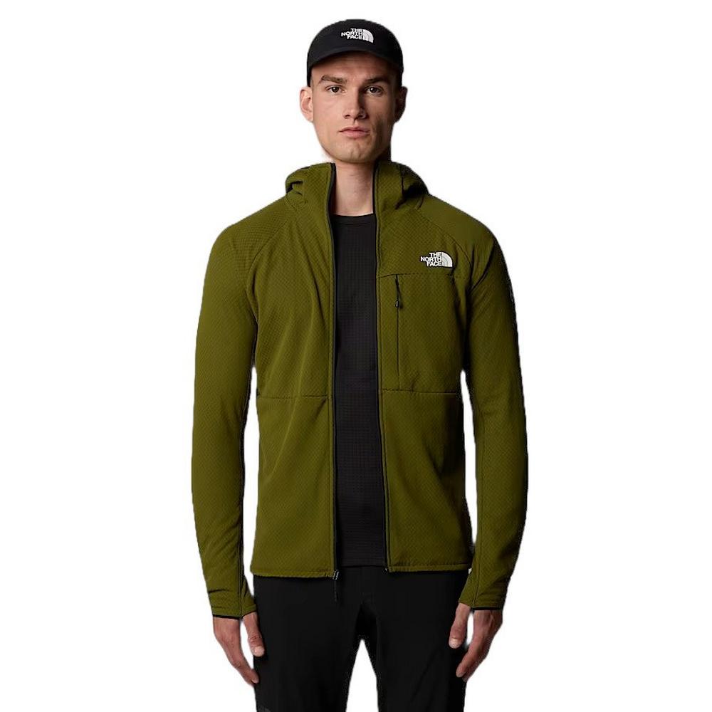 The North Face Men's Summit FutureFleece Full Zip Hooded Jacket - Green