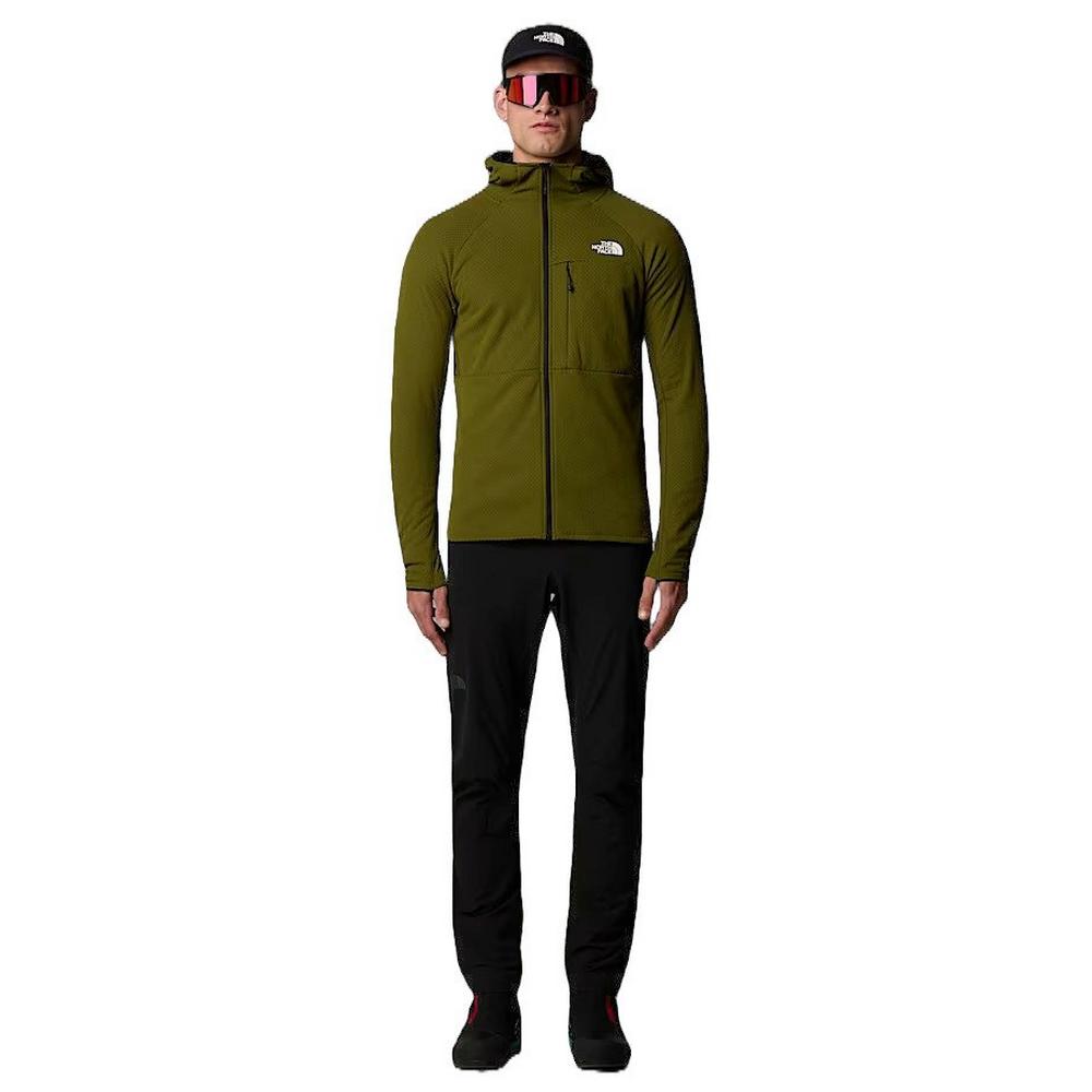 The North Face Men's Summit FutureFleece Full Zip Hooded Jacket - Green