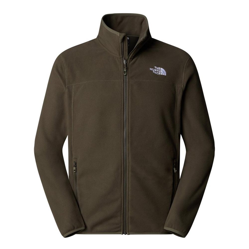 The North Face Men's 100 Glacier Full Zip Fleece - Green