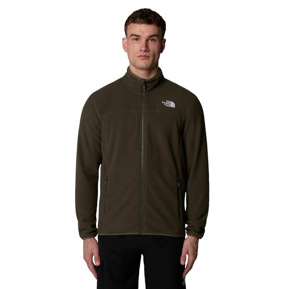 The North Face Men's 100 Glacier Full Zip Fleece - Green