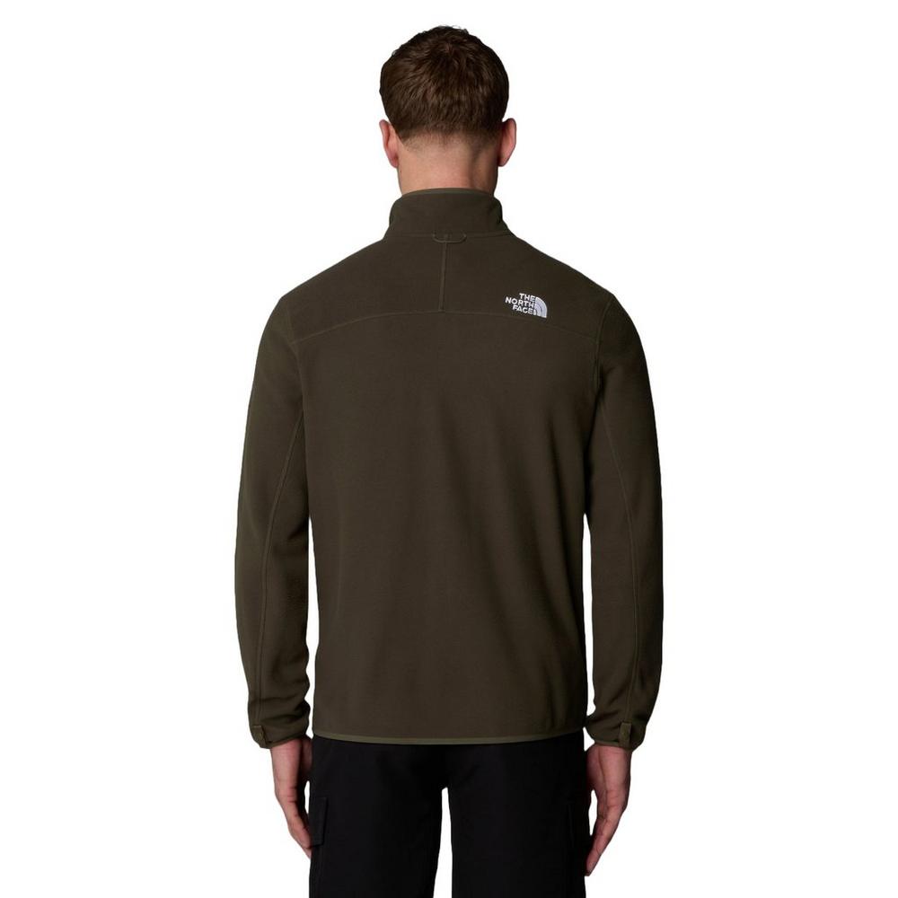 The North Face Men's 100 Glacier Full Zip Fleece - Green