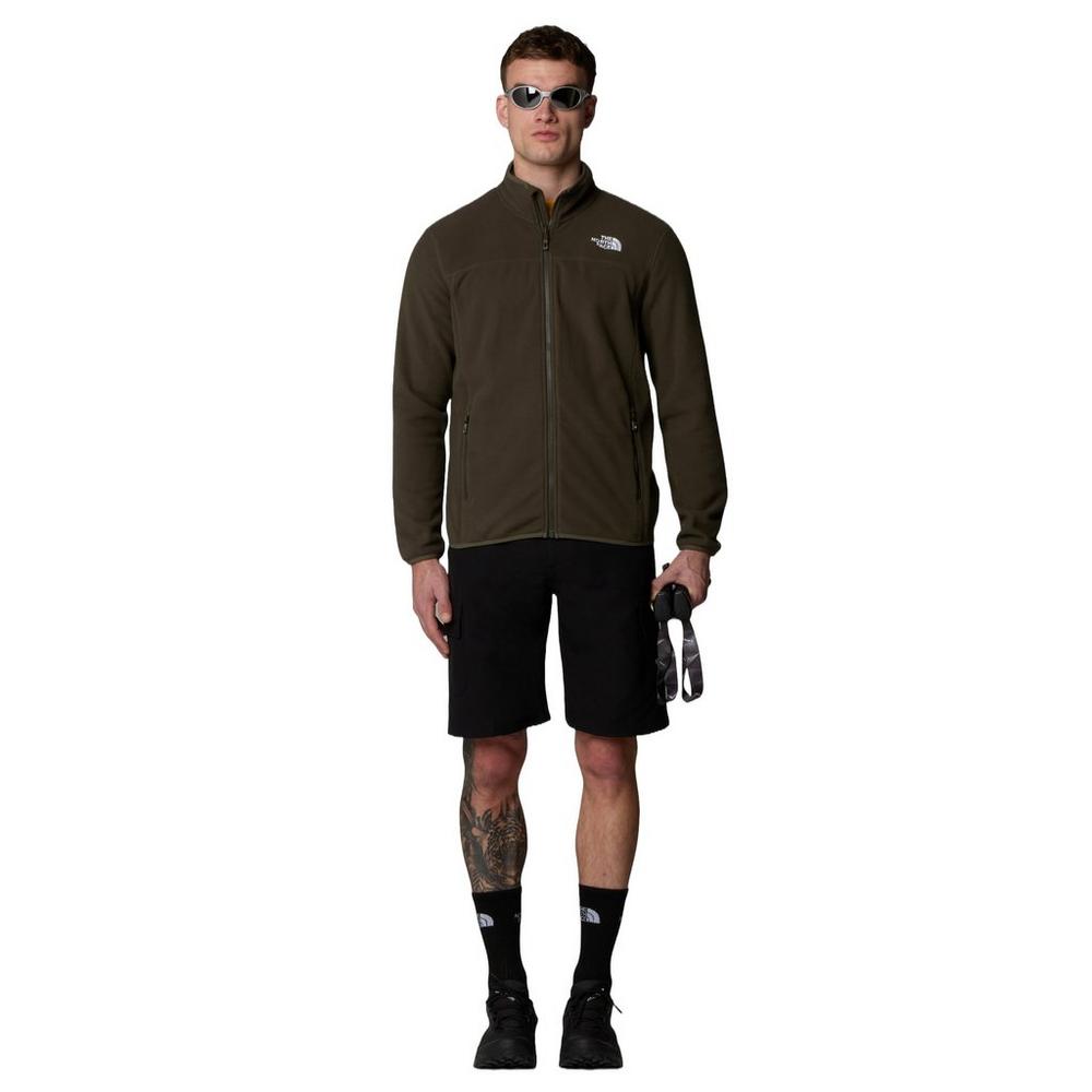 The North Face Men's 100 Glacier Full Zip Fleece - Green