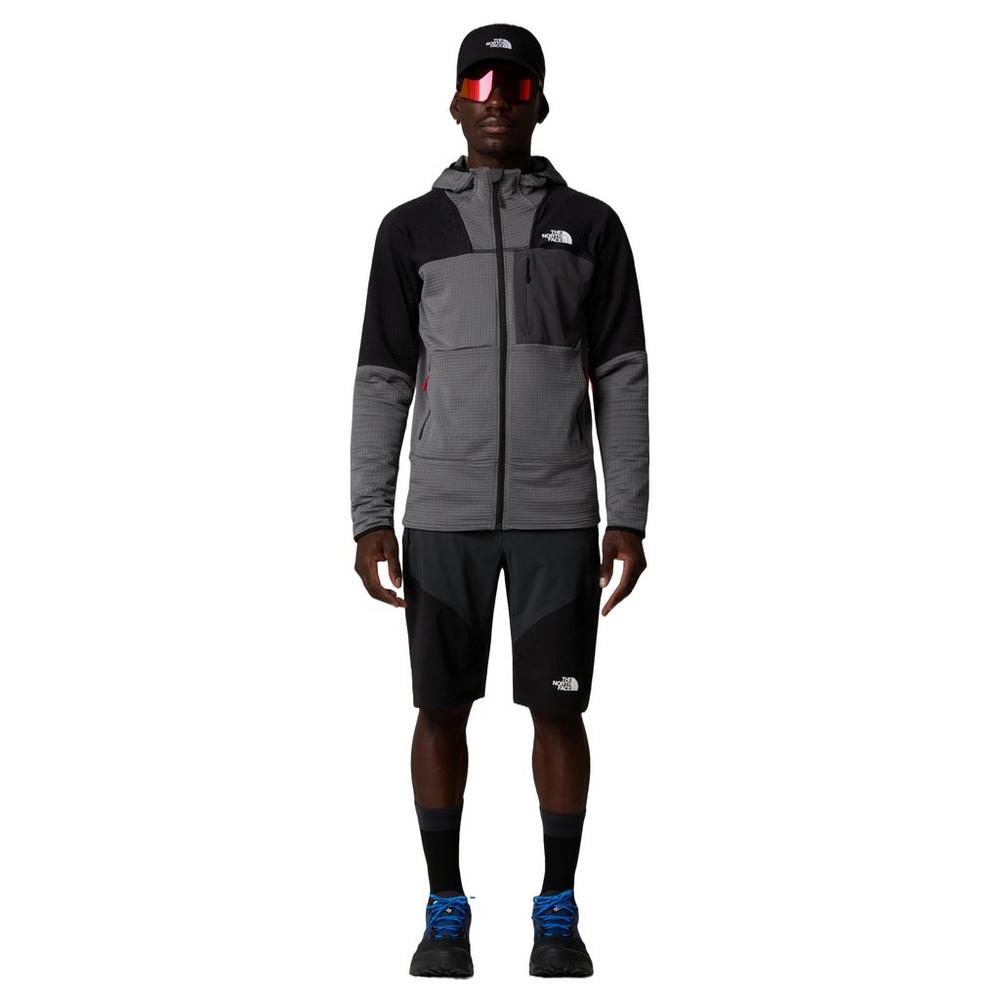 The North Face Men's Stormgap Power Grid Hoodie - Grey / Black