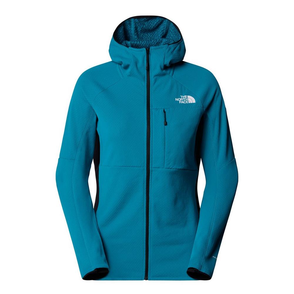 The North Face Women's Summit FutureFleece Full Zip Hooded Jacket - Teal