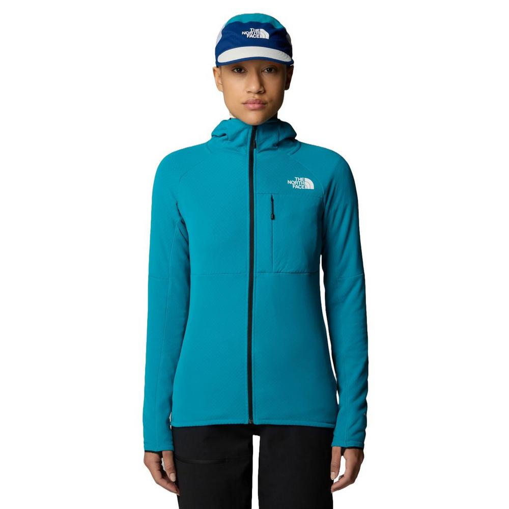 The North Face Women's Summit FutureFleece Full Zip Hooded Jacket - Teal
